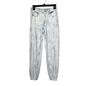 RAG & BONE Miramar Trompe L'oeil Cotton Jogger in OASIS size XS
